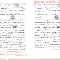 Lettre de Laporte à D'Alembert, 1764