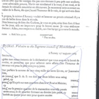 Lettre de Voltaire à D'Alembert, 15 août 1769