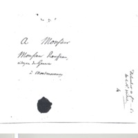 Lettre de D'Alembert à Rousseau Jean Jacques, 10 février 1761