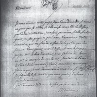 Lettre de D'Alembert à Dubesset, 17 mai 1778