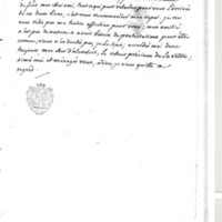 Lettre de Caracciolo à D'Alembert, 2 août 1783