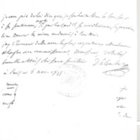 Lettre de D'Alembert à Ratte, 6 novembre 1755