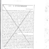Lettre de D'Alembert à Frédéric II, 29 février 1780