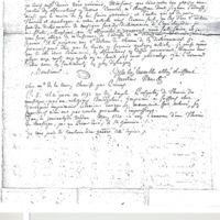 Lettre de Nau à D&#39;Alembert, 27 avril 1770
