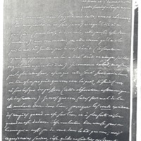 Lettre de Lespinasse dictant à D&#39;Alembert à Condorcet, 7 août 1769