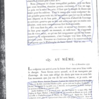 Lettre de Frédéric II à D'Alembert, 14 décembre 1774