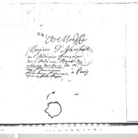 Lettre de Lagrange à D'Alembert, 16 août 1766