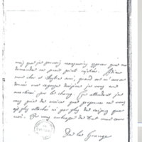 Lettre de Lagrange à D'Alembert, 10 mai 1766