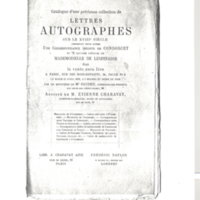 Lettre de La Chalotais à D'Alembert, novembre 1774