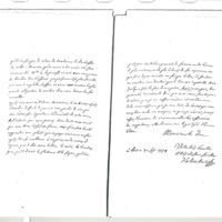 Lettre de D'Alembert à Villahermosa, 30 septembre 1774