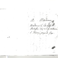 Lettre de D'Alembert à Mme Rochefort d'Ally (Pavée de Provenchères), 19 septembre 1771
