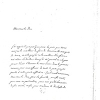 Lettre de D'Alembert à Villahermosa, 5 juin 1774