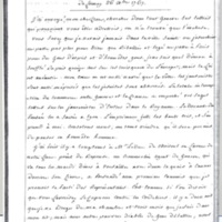 Lettre de Voltaire à D'Alembert, 26 décembre 1767