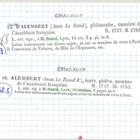 Lettre de D'Alembert à Suard Jean Baptiste Antoine, 12 octobre 1770