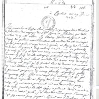 Lettre de Lagrange à D'Alembert, 29 juin 1773