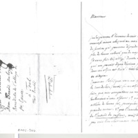 Lettre de D'Alembert à Aubry Jean Baptiste Benoît, 7 février 1781
