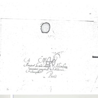 Lettre de Luchet à D'Alembert, 23 février 1779
