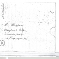Lettre de D&#39;Alembert à Voltaire, 7 mars 1768
