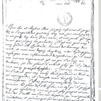 Lettre de Lagrange à D'Alembert, mars 1766