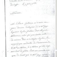 Lettre de D'Alembert à Catherine II, 7 juin 1764