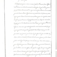 Lettre de D'Alembert à Bourgelat, 7 avril 1755