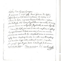 Lettre de D'Alembert à Rochefort d'Ally Jacques, 27 septembre 1781