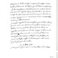 Lettre de D'Alembert à Catt, 14 décembre 1781