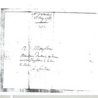 Lettre de D'Alembert à Dutens, 26 mai 1768