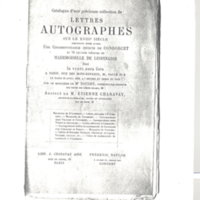 Lettre de D'Alembert à Non identifié, 13 janvier 1782