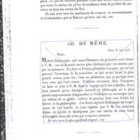 Lettre de D'Alembert à Frédéric II, 17 mai 1775