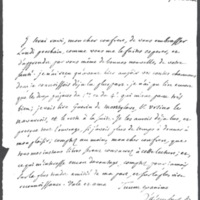 Lettre de D'Alembert à Tressan, 8 mai 1782