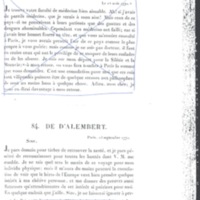 Lettre de D'Alembert à Frédéric II, 15 septembre 1770