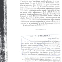 Lettre de D'Alembert à Frédéric II, 8 novembre 1771