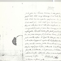 Lettre de D'Alembert à Necker Louis, 10 février 1764