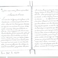 Lettre de D'Alembert à Mlle Lespinasse, 30 juillet 1763