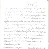 Lettre de D'Alembert à Ratte, 29 avril 1766