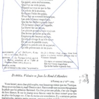 Lettre de Voltaire à D'Alembert, 5 décembre 1773
