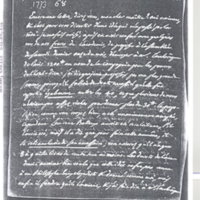 Lettre de D'Alembert à Voltaire, 12 janvier 1773