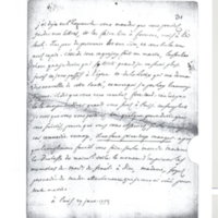 Lettre de D'Alembert à Mme Du Deffand (Vichy Chamron), 27 janvier 1753
