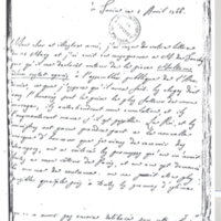 Lettre de Lagrange à D'Alembert, 5 avril 1766