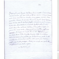 Lettre de D'Alembert à Mme Necker (Curchod), 30 août 1776