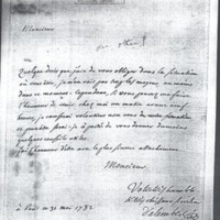 Lettre de D'Alembert à Dulaure, 31 mai 1782