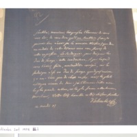 Lettre de D'Alembert à Espagnac Marc René, 15 juillet 1777