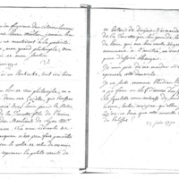 Lettre de Voltaire à D'Alembert, 22 juin 1770