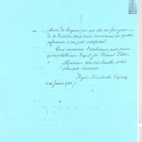 Lettre de Mme Epinay (Tardieu d'Esclavelles) à D'Alembert, 18 janvier 1783