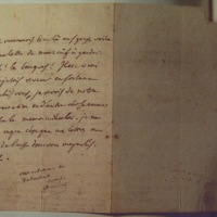 Lettre de La Condamine Charles à D'Alembert, 1761