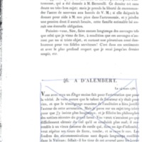 Lettre de D'Alembert à Frédéric II, 29 janvier 1768
