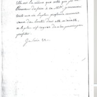 Lettre de D'Alembert à Saltykov, janvier 1763