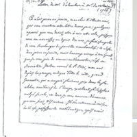 Lettre de D'Alembert à Voltaire, 11 mars 1767