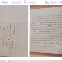 Lettre de D'Alembert à Frisi, 16 mars 1769